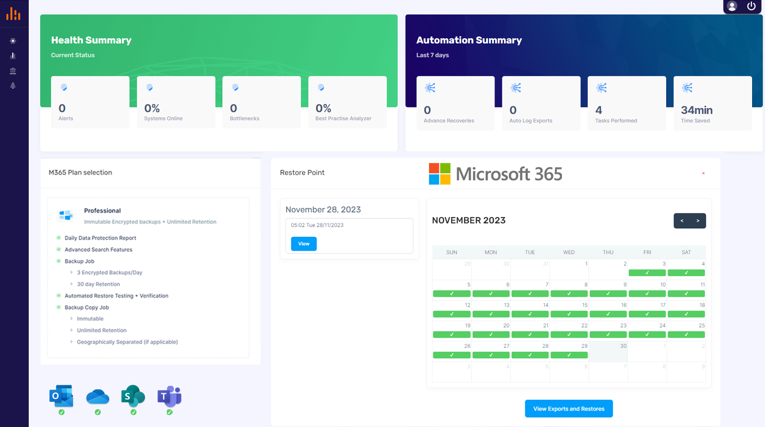 MSP Backup M365 20231130