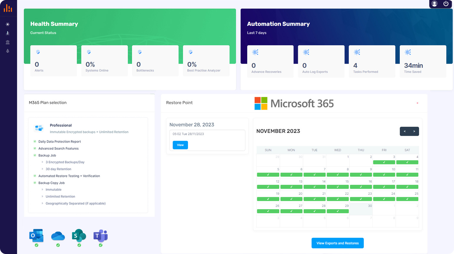 MSP Backup M365 20231130