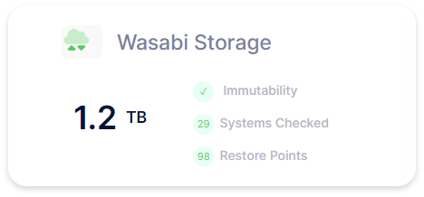 Wasabi Storage